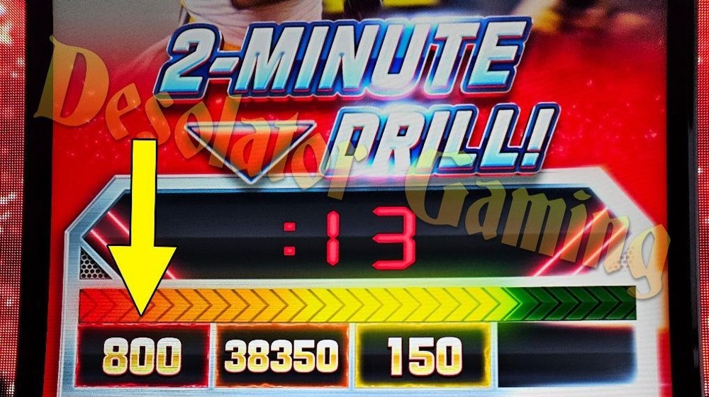 2-Minute Drill reference screen