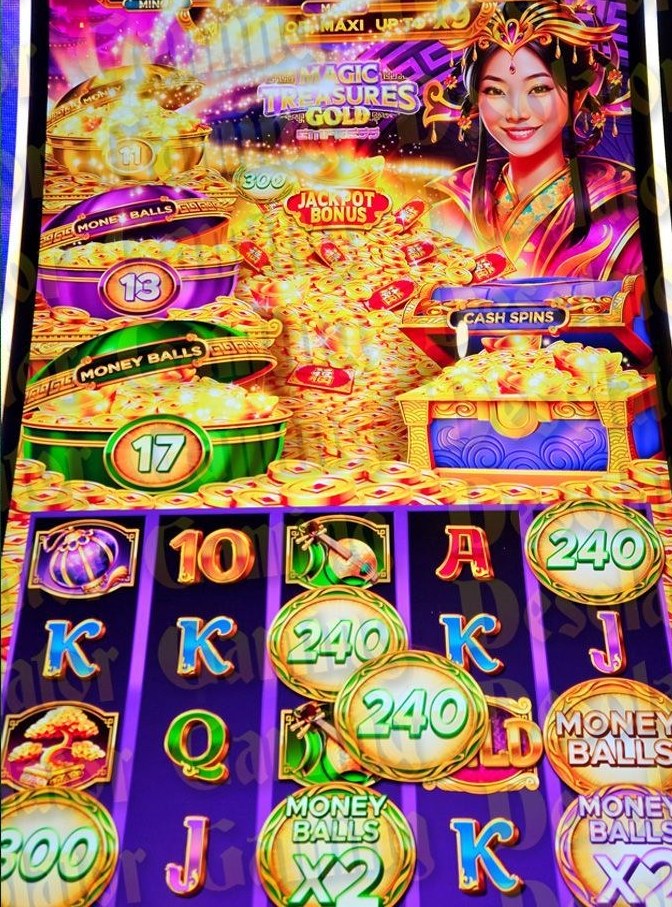 Magic Treasures Gold reference screen